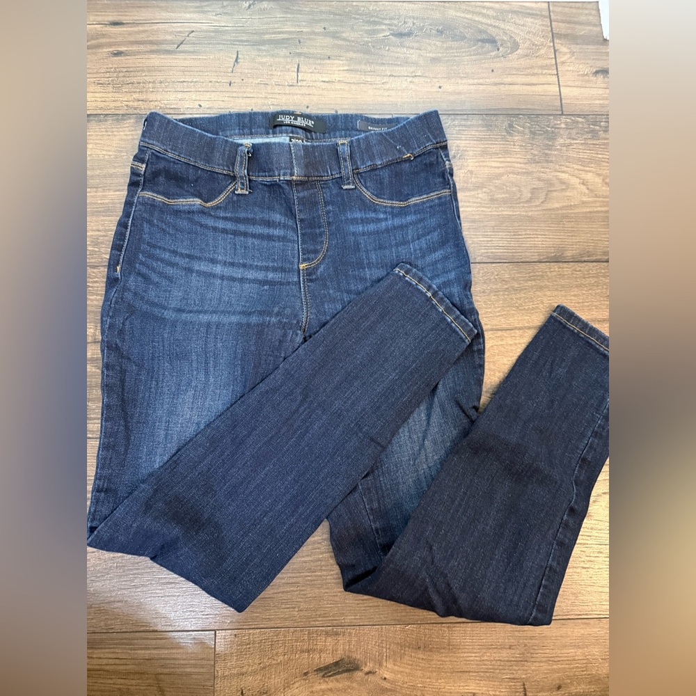 Judy Blue Women's Deep Indigo Skinny Jeans